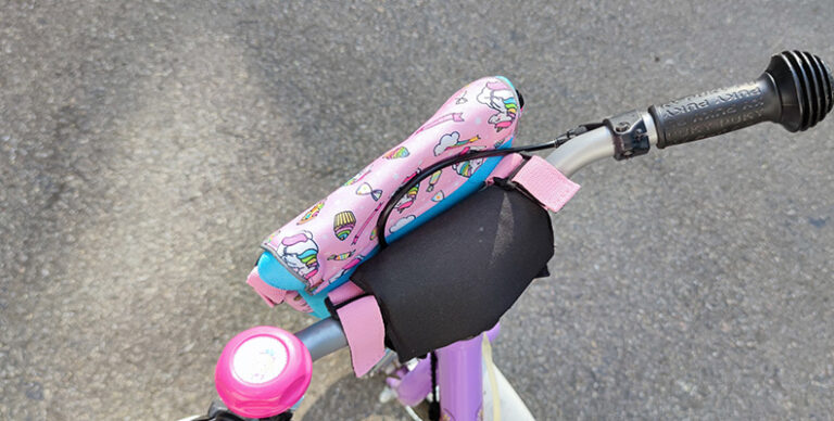 rosa fahrrad lenkertasche kindertasche 5